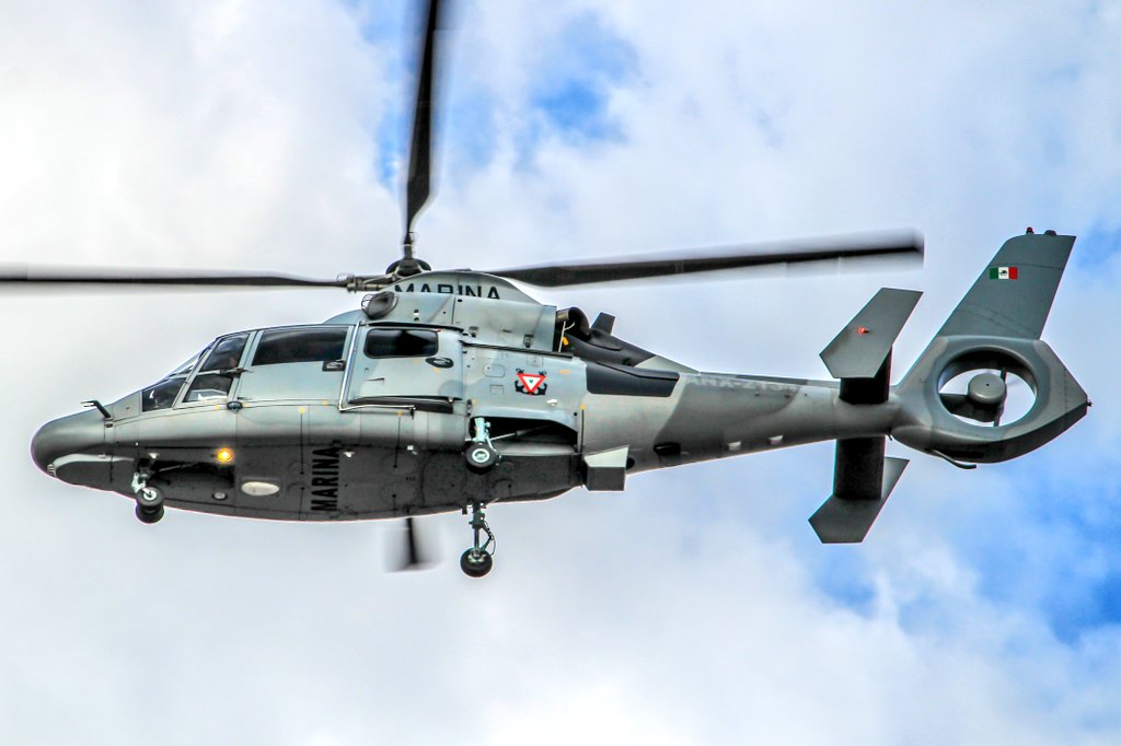 XBRomeoDeltaYan's tweet photo. Panther ⚓⚓
#AS565 #airbushelicopters #Marina #armadademexico #soynaval #Navy #helis #as565panther #avgeek #aviationphotography #helicopters https://t.co/M8hvHsA5t2