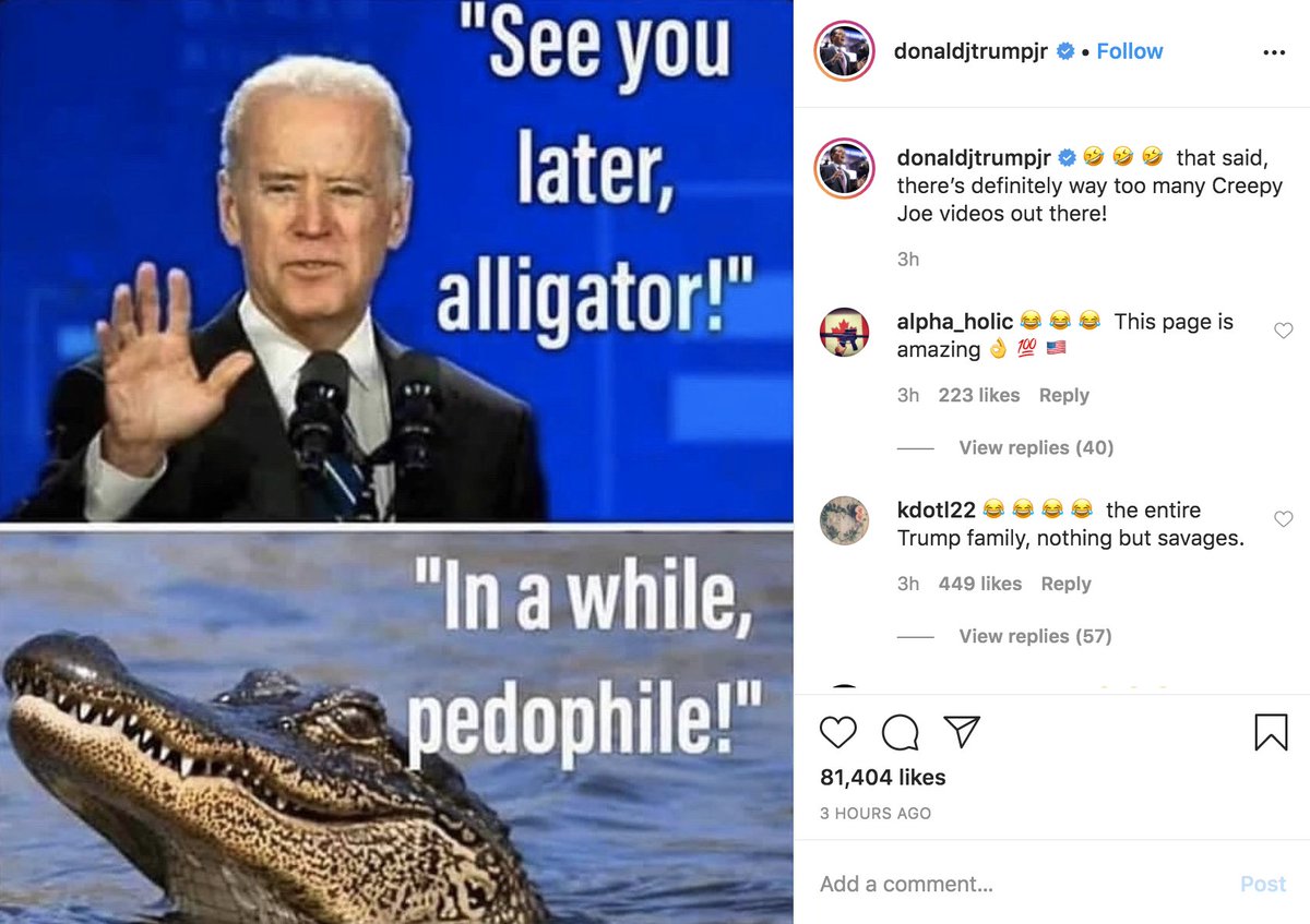 Chris Megerian The President S Son Is Smearing Joe Biden As A Pedophile Chris Megerian The President S Son Is Smearing Joe Biden As A Pedophile