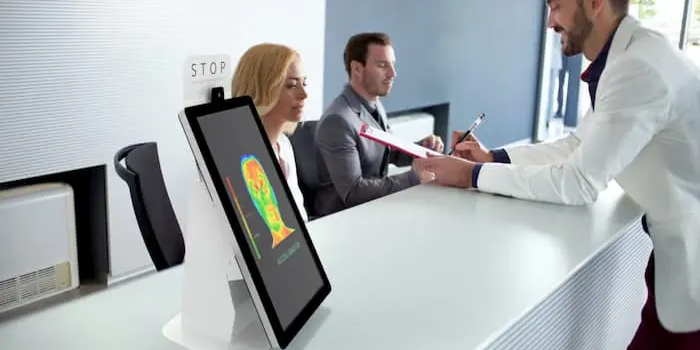 SAGA_Tech's tweet image. Nanonation, a provider of public space interactive and digital signage solutions, announced a temperature screening kiosk to aid businesses during the COVID-19 pandemic. #Nanonation #temperaturescreening #kiosk

Read more: ow.ly/qQ3X50zI65g