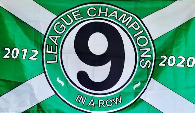 If it looks like 9 in a row - sounds like 9 in a row - it must be so😏#CelticFC 👊✊✌️