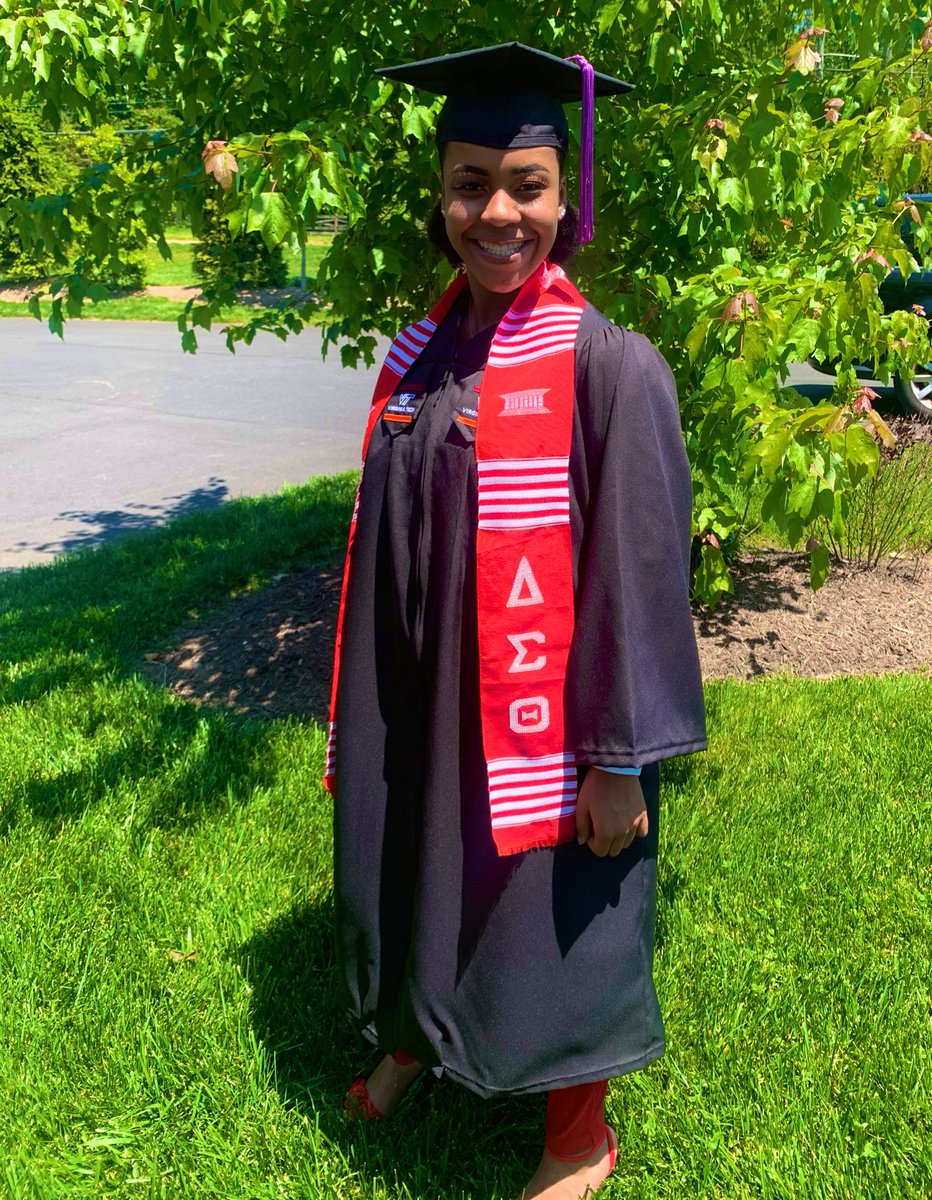 B.A. Public & Urban Affairs ✅
Magma Cum Laude ✅
Woman of the highest DiSTinction ✅
Dean’s List x6 ✅
1st year of Grad School ✅
Graduating debt-free ✅
2nd Year fully paid ✅

#GodIsGood #hokiegrad #Mastersloading