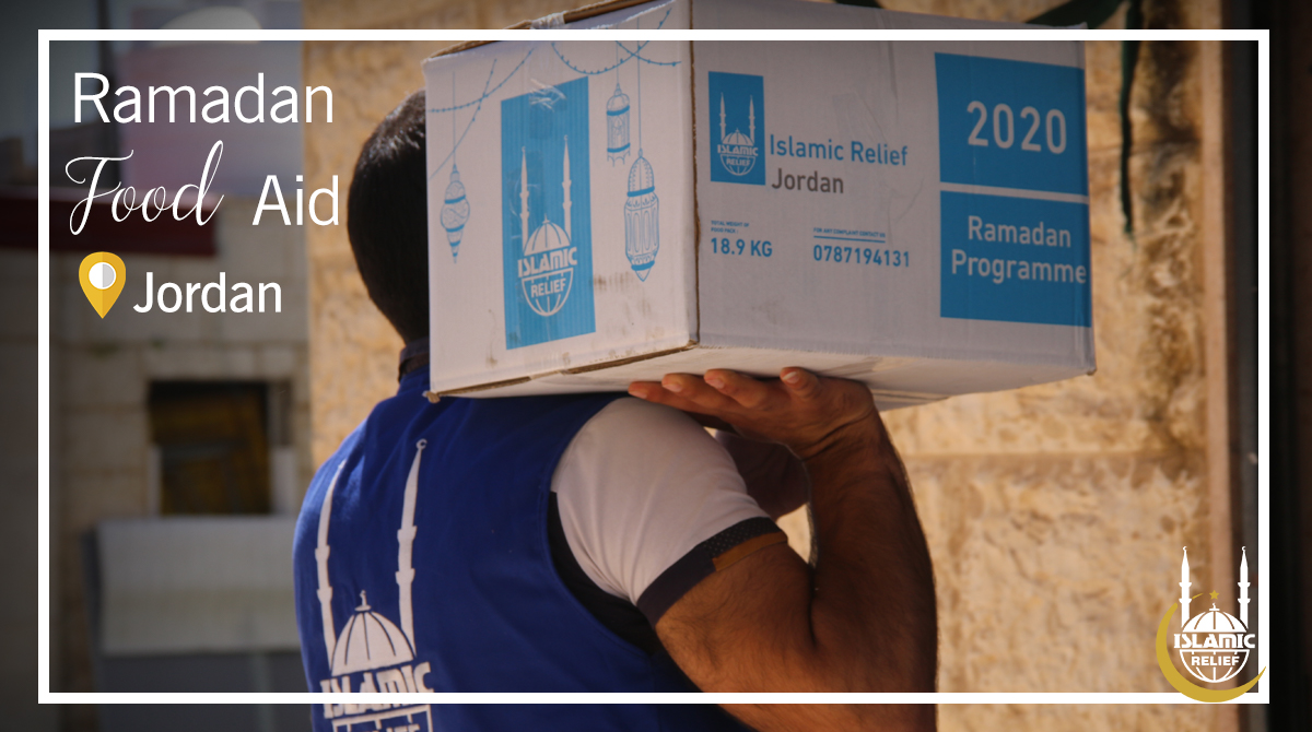 IslamicRelief's tweet photo. We’ve just received photos from our #RamadanFoodBox distribution in #Jordan! Alhumdulillah, this food aid, as well as our #COVID19 emergency relief is only made possible through your continued support. Thank you!
#RamadanDay23 #Ramadan1441AH 🌙 https://t.co/kb6m4FBJde