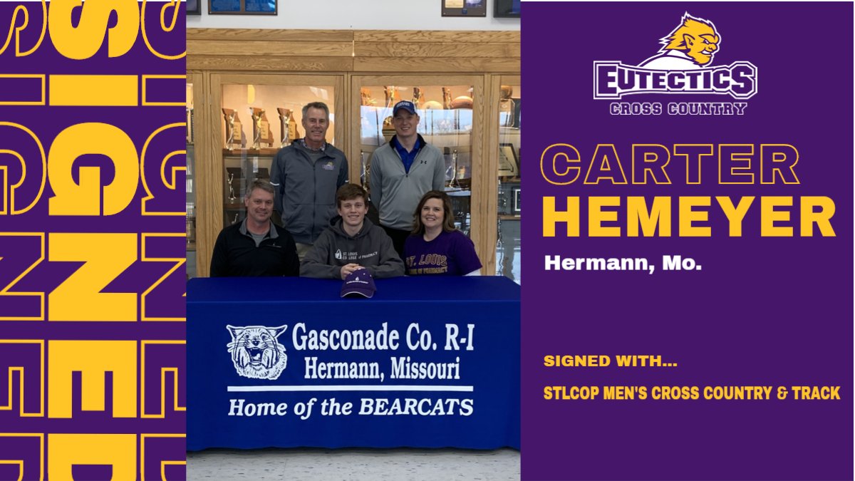 UHSPEutectics's tweet photo. STLCOP cross country and track welcomes Carter Hemeyer from Hermann, Mo.!
https://t.co/4rw65hGKlW
#EutsMXC #EutsMTF #stlcop #STLCOPSaidYes @stlcopxctf https://t.co/xgGTtbGNcV