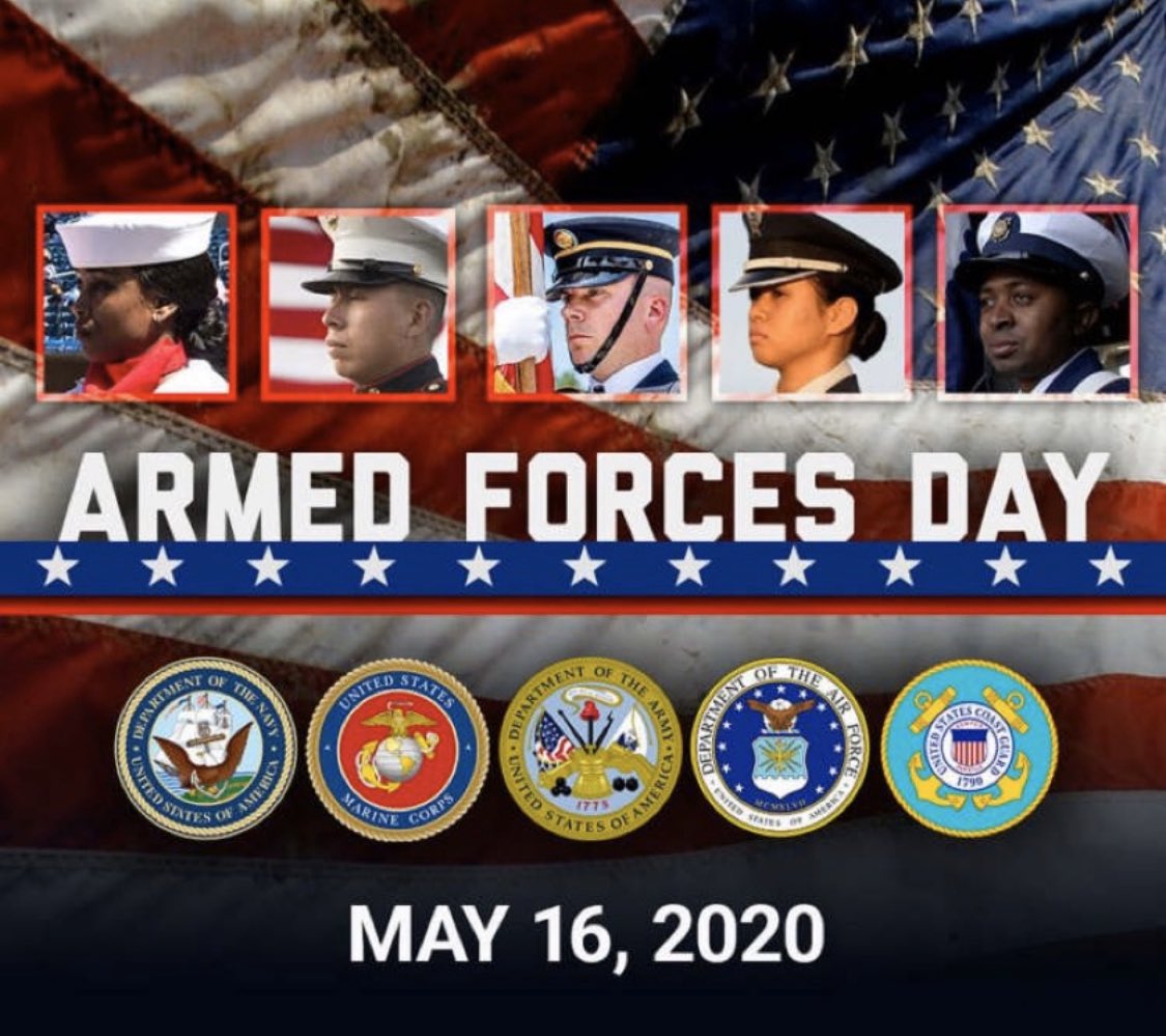 This #ArmedForcesDay, let's celebrate by thanking the current members &amp; veterans of our military. To all the men &amp; women who have served &amp; sacrificed to defend the freedoms we enjoy today, THANK YOU from all of us at <a href="/TMobile/">T-Mobile</a>! #MilitaryAppreciationMonth