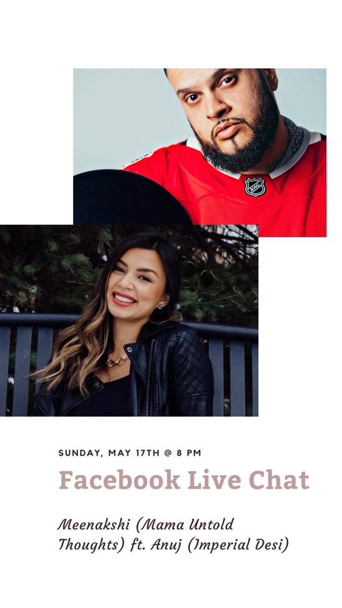 MamaUntold's tweet photo. Checking in with @ImperialDesi tomorrow night at 8 PM on Facebook Live - talking family life and how Father’s Day will be celebrated this year! Be there! #ottawaparents #radioparent #facebooklivechat #southasianparents @RukusAveRadio https://t.co/YZyJXUSlfa