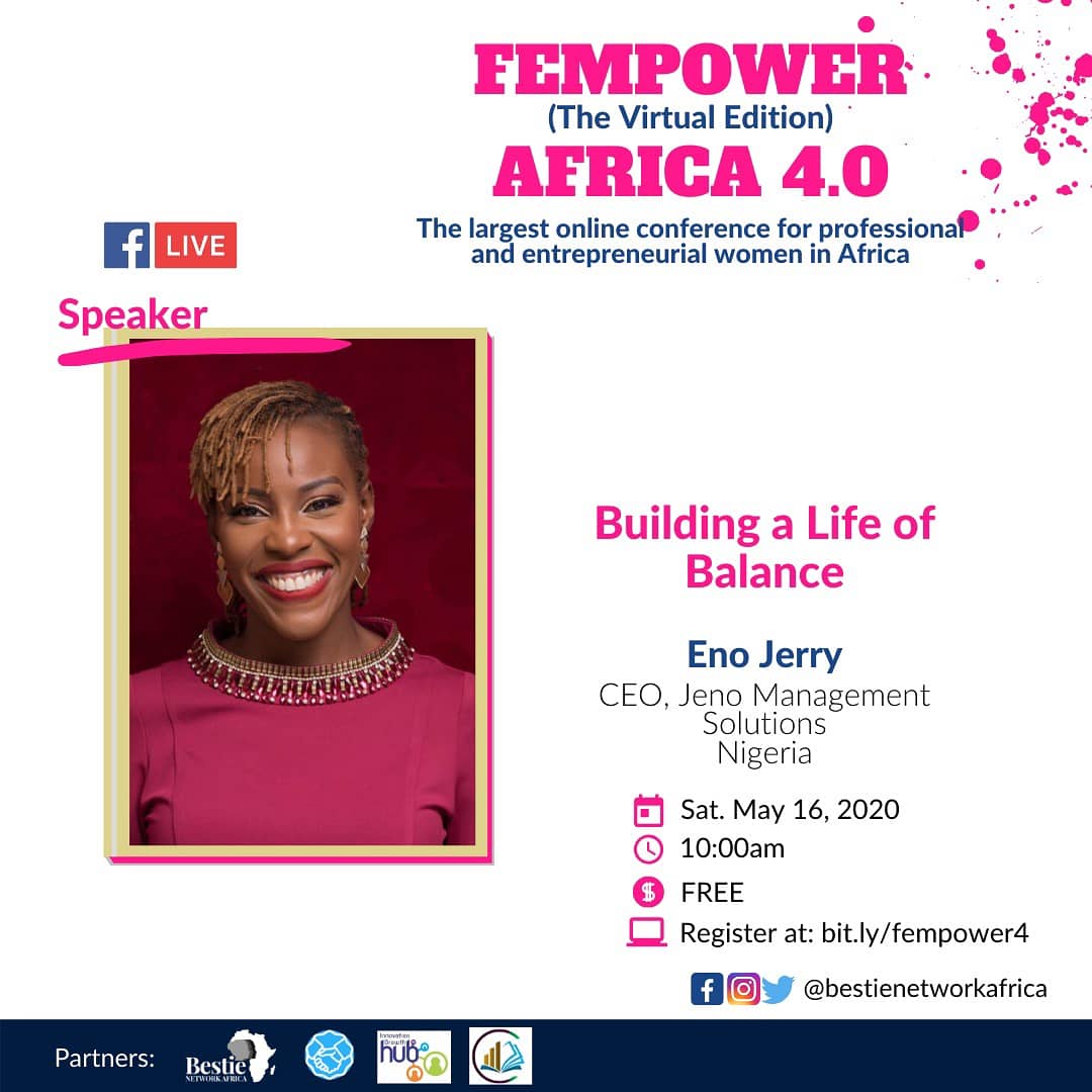 marythomas_c's tweet photo. "Having a good support system is very important for you to achieve balance" - @enojerry22 

#FA4
#FemPowerAfrica
#bestienetworkafrica https://t.co/l9og2EzFhQ
