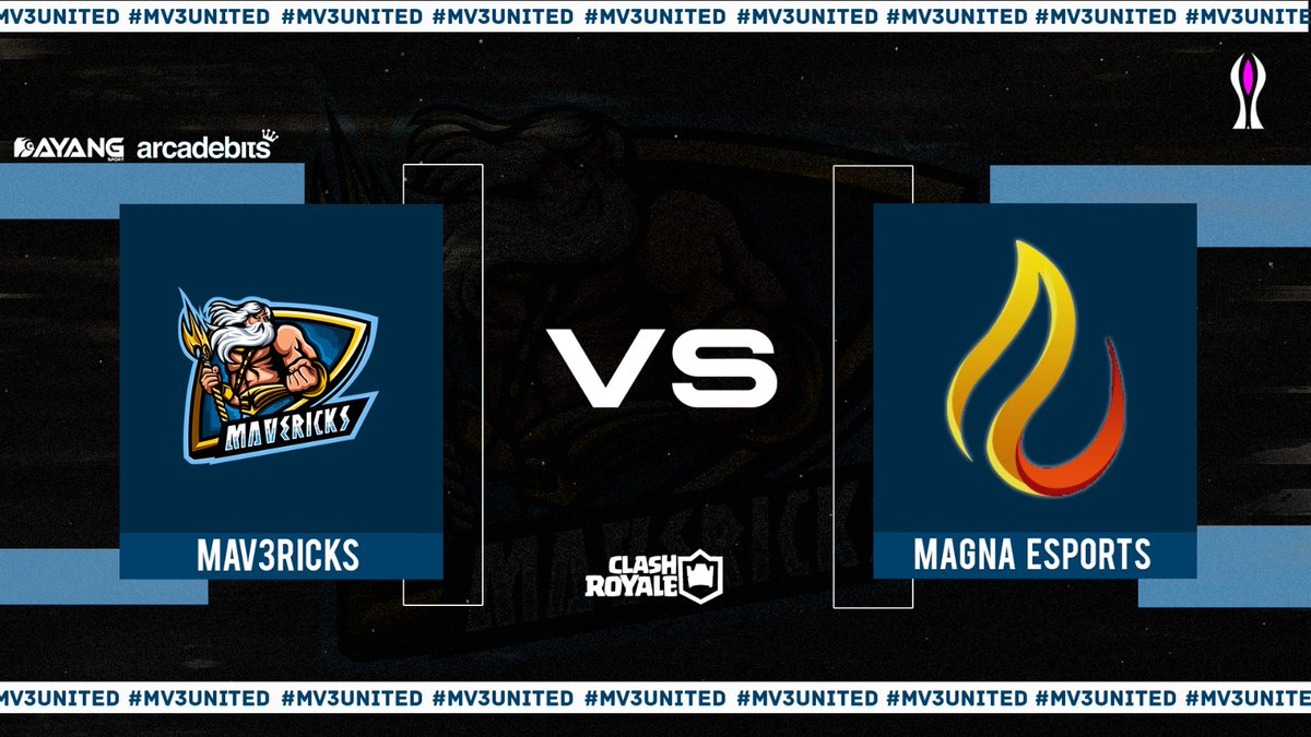 [#CLASHROYALE]🏹

Nuestros chicos se juegan un importante partido, van con todo por el pase a la gran final. 

🏆 <a href="/SLC_League/">Super League Clash</a>
📆 Semifinales 
🆚️ <a href="/MagnaEsport/">MAGNA ESPORTS</a>
⏰ 18:05h 🇪🇸 
📽 twitch.tv/xampialgemesi/…

¡Mucha suerte a todos!

#MV3United🌊