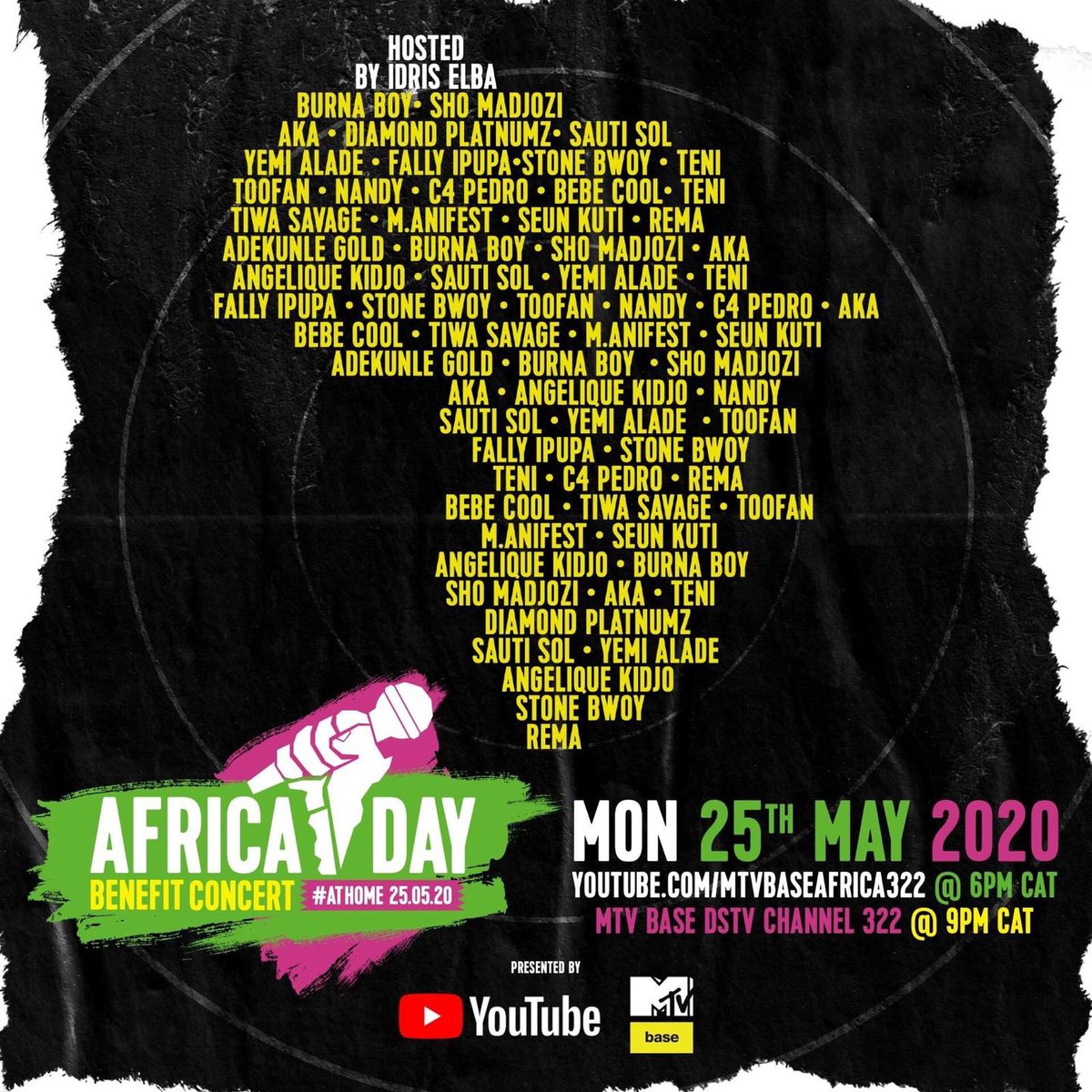 stonebwoy's tweet photo. Glad to be apart of this great initiative hosted by the legendary @idriselba 🙏🏿🇬🇭 #stayhomestaysafe https://t.co/uJXj71Tovy