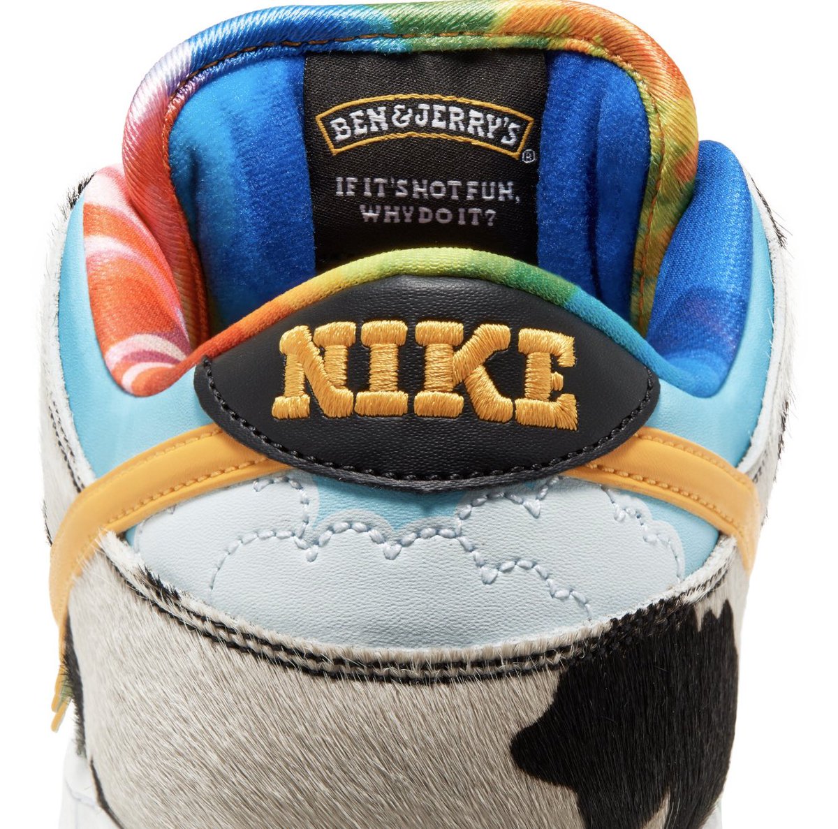 sneakerhuddle's tweet photo. IF IT’S NOT FUN, WHY DO IT? 🐄

Ben &amp; Jerry’s Nike SB Dunk Low ‘Chunky Dunky’ dropping May 26th 

RT = DRIP 💧 
LIKE = FLIP 💲

https://t.co/ZebWjY87bB https://t.co/48igFQd9ho