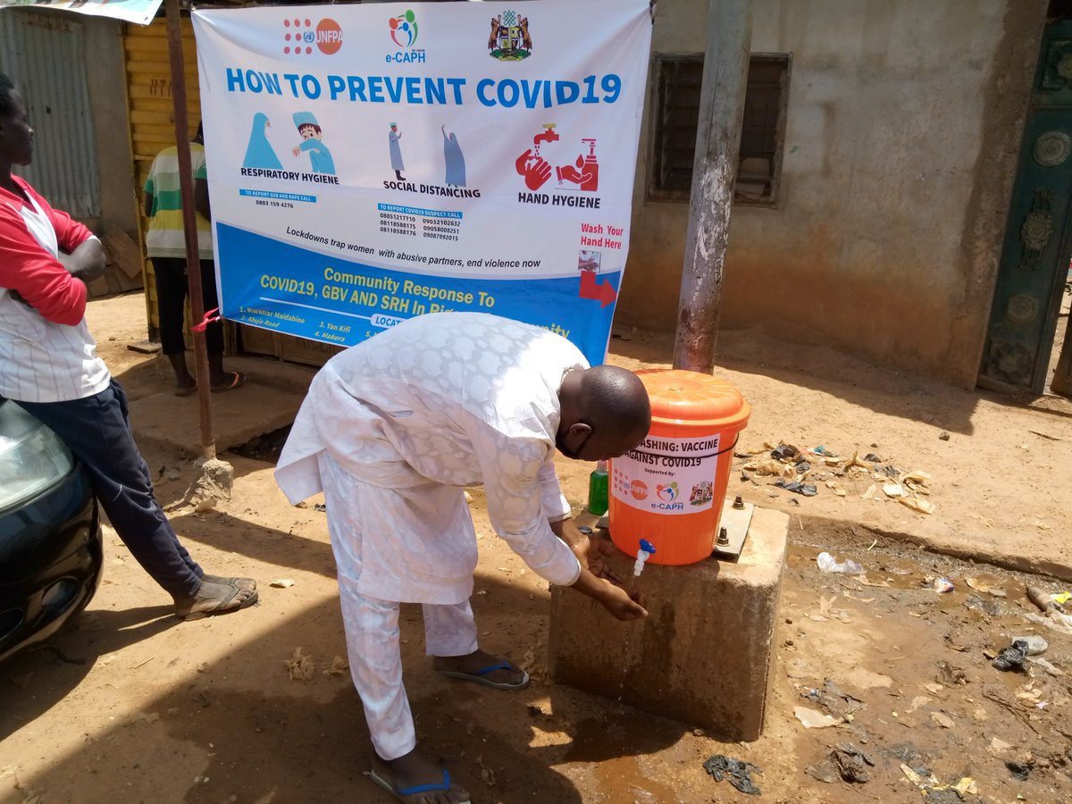 eCAPHNG's tweet photo. Today we are piloting and actualizing our idea on the communities response towards the management of the spread of #COVID19 in ten communities of Igabi LGA Kaduna, launching will take place tomorrow @UNFPANigeria @ullamuller @MariamaDarboe18 @HafsatMohBaba @riseupforgirls https://t.co/EA563zhLHC