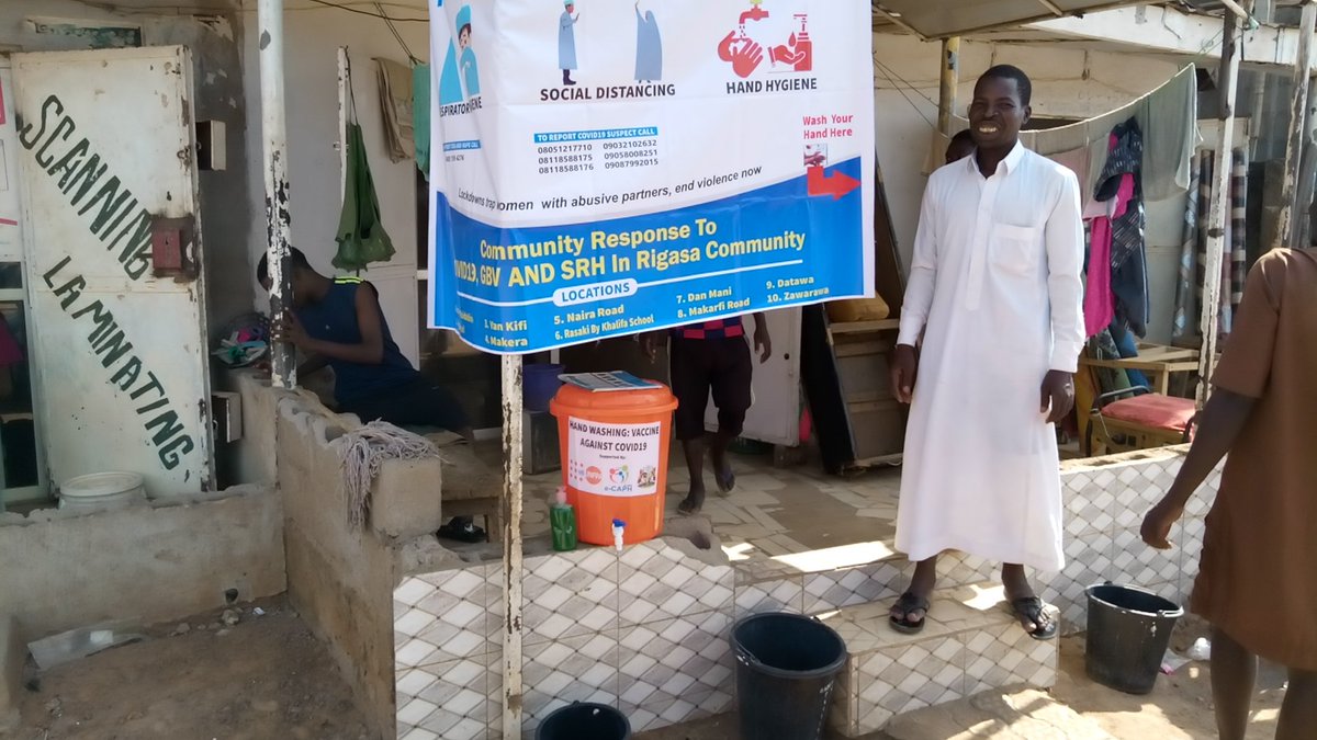 eCAPHNG's tweet photo. Today we are piloting and actualizing our idea on the communities response towards the management of the spread of #COVID19 in ten communities of Igabi LGA Kaduna, launching will take place tomorrow @UNFPANigeria @ullamuller @MariamaDarboe18 @HafsatMohBaba @riseupforgirls https://t.co/EA563zhLHC
