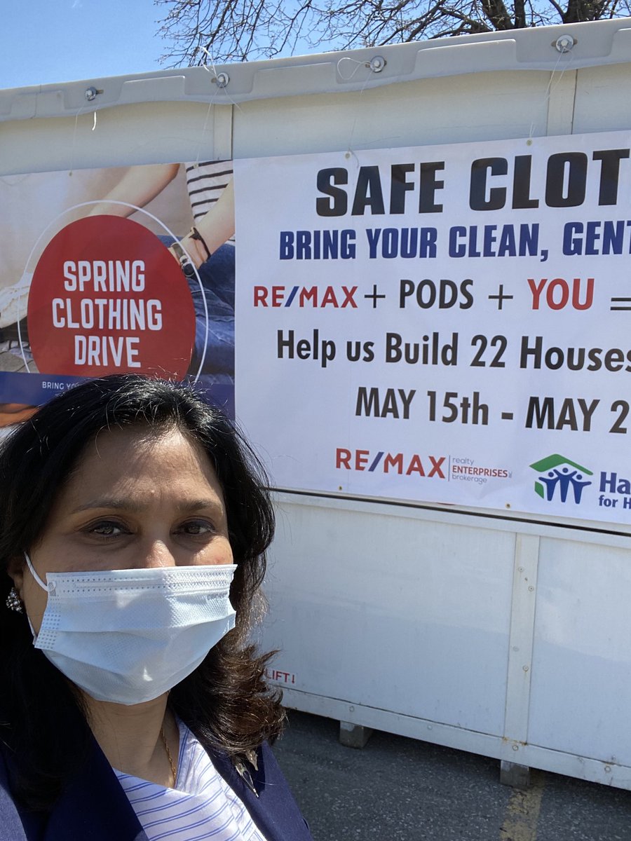 BesthomesRuby's tweet image. Habitat For Humanity. Drop off your gently used clothes. 

The drive runs from Saturday May 16 to Friday May 29, 2020.
Drop off times are: 
Mondays, Wednesdays, Fridays: 1-5pm
Saturdays 9am-1pm

490 Bramalea Rd., Brampton,Ont