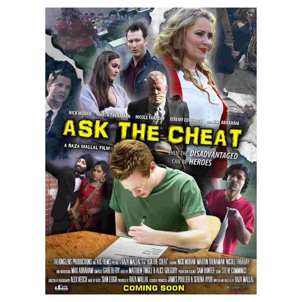 Nickyfar's tweet photo. We won Gold Film Award at the #Europeanscreenawards for our new feature #askthecheat ! Hopefully released any day... https://t.co/CAeH7gjCJS