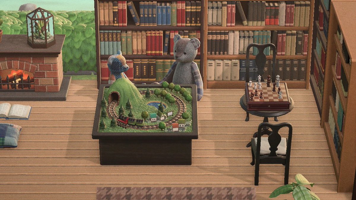 anneswitch's tweet photo. Outdoor Library | Cafe Next to Residential Services 

#AnimalCrossing #ACNH #あつまれどうぶつの森 https://t.co/E8jejwXfLG