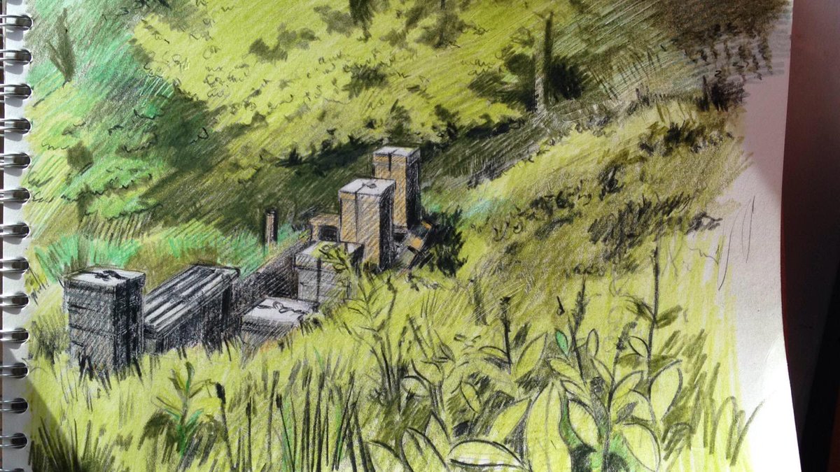 SBWaterworks's tweet photo. Our sketches from this morning (mine from a photo... should have gone outside!) during our Zoom Art meeting.
Would you like to join? Or try out a class.We have three each week and also a newsletter ... inspirations and projects.@SSA_1933 @SOTCulture @SimplyBritain https://t.co/IOrngOvBHA