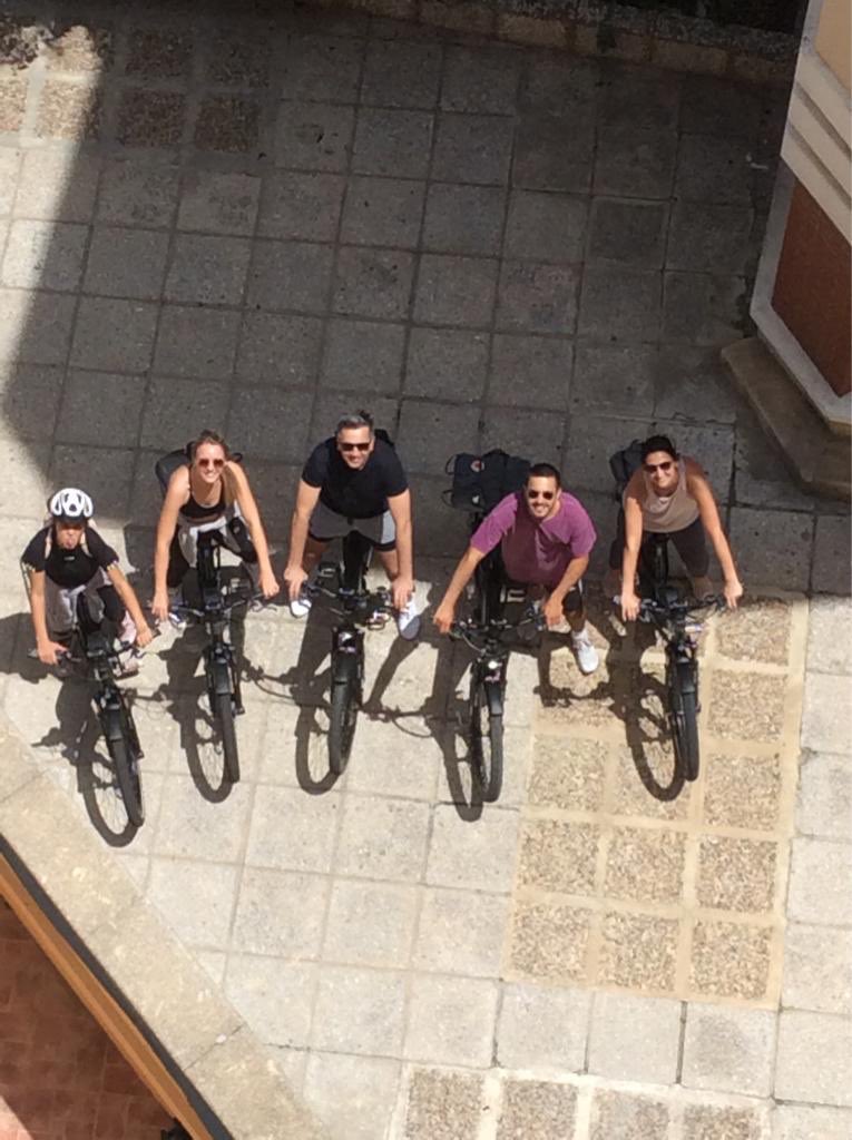 CartwrightMarv's tweet photo. Rented the eBikes today for the day. WOW. Pack lunch en el “50P” included. Please Gibraltar, let’s not go back. There’s only one future worth arguing for. #gogreen https://t.co/vEY6r9rsQn