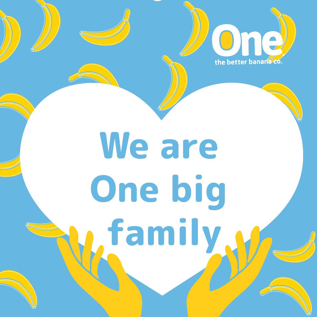 ONEBananas's tweet photo. Quarantine can be hard, but we have to remember, We are One big family. And we are all in this together.

#stayhome #beSafe

At one banana, we want to thank you for staying home from our
family to yours. https://t.co/UG9YfJVGV6