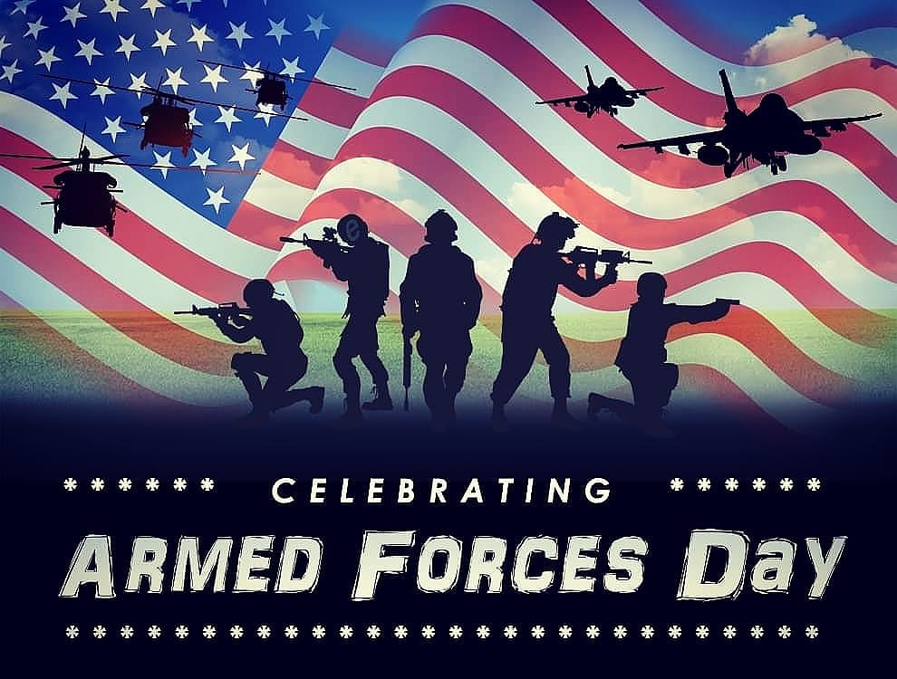 Thank you to all who have and are serving this great country. Freedom is never free. Happy #ArmedForcesDay.

#USA #Free #Brave