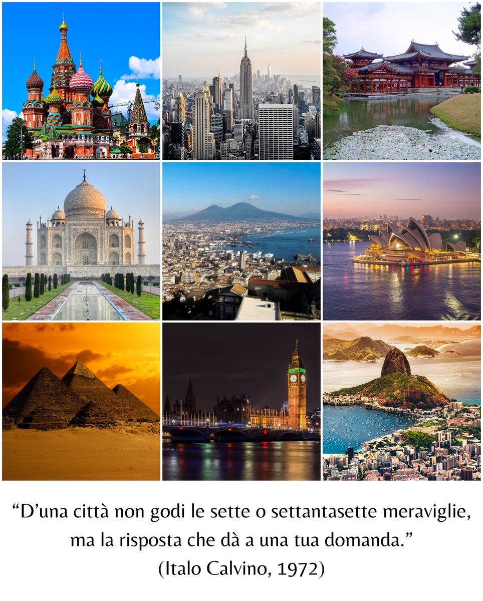 We are curious to know which are your favourite cities!

Your city/hometown:
The city where you actually live:
The most beautiful city in the world:
The city you hold in your heart:
The city you will visit when we will be able to travel again:

#GraduateConference
<a href="/UniOrientale/">Università di Napoli L'Orientale</a>
