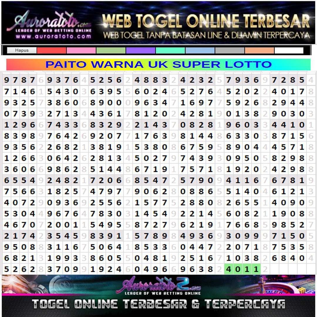 Auroratoto Group On Twitter Prediksi Uk Super Lotto Angka Ikut 5 6 9 4 As 7 6 0 Kop 0 2 1 Kepala 5 6 9 Ekor 6 9 4 Link