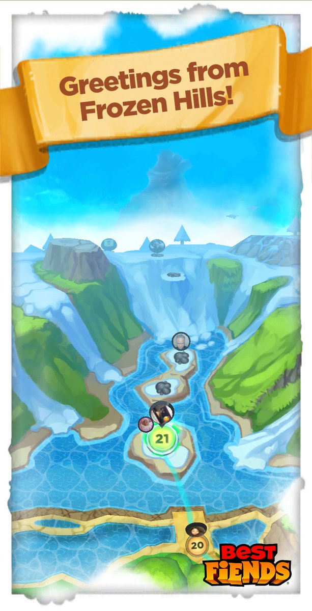 BlueColorme's tweet photo. Gate Opened! Bring on the Frozen Hills in #BestFiends - Download FREE - https://t.co/NlwOsPn2l2 via @bestfiends https://t.co/nVGnkeuRUs
