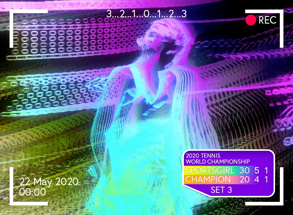 In collaboration with <a href="/Dsdude/">Dsdude</a>, we are bringing you a brand new SPORTSGIRLスポーツ少女⍟ video album premiering on @VAPORSPACE_StL May 22nd! 💛💚💙 See you on the court 🎾