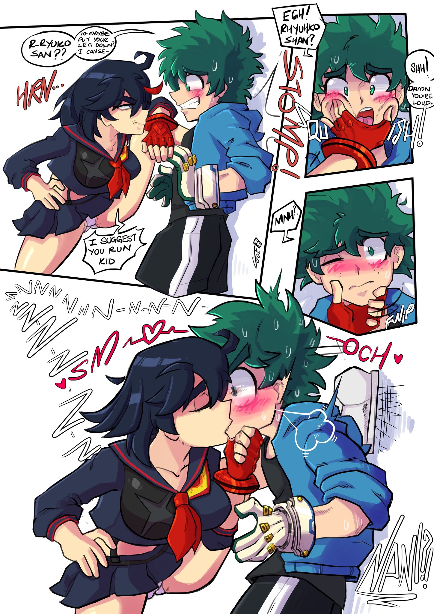 CrusaderJoe🔞(COMMS CLOSED) в X: „An odd but really nice ship dynamic here~  Ryuko x Midoriya art commissioned by @hayddunjerome Thanks bud :3 bnha  Commission t.coGZw7SkJw22“  X