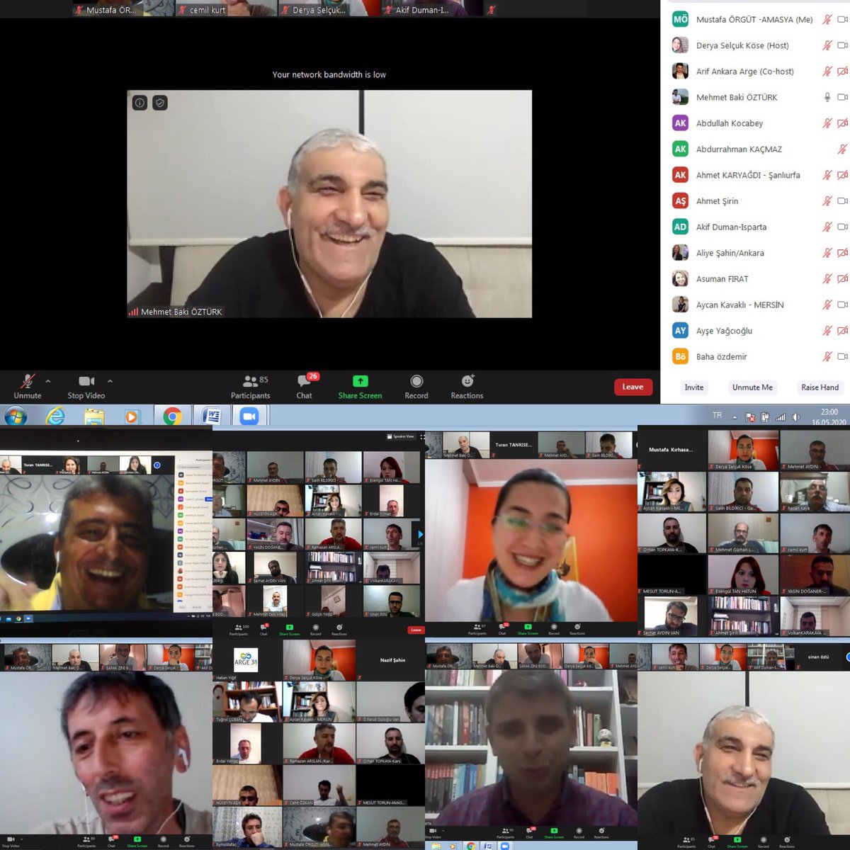 ✔️MEB 81 İL AR-GE BULUŞTU
✔️MEB AR-GE Daire Başkanımız Mehmet Baki ÖZTÜRK ile Mükemmel Bir Program Oldu.
✔️Pandemi Dönemi ve Sonrası Eğitim Senaryoları
✔️Eğitimde AR-GE’lerin Katkısı ve Önemi (İnovatif-Kreatif-Reaktif-Proaktif)
✔️Yeni Dönemde AR-GE Çalışmaları.
Mutluluk Gülümseme