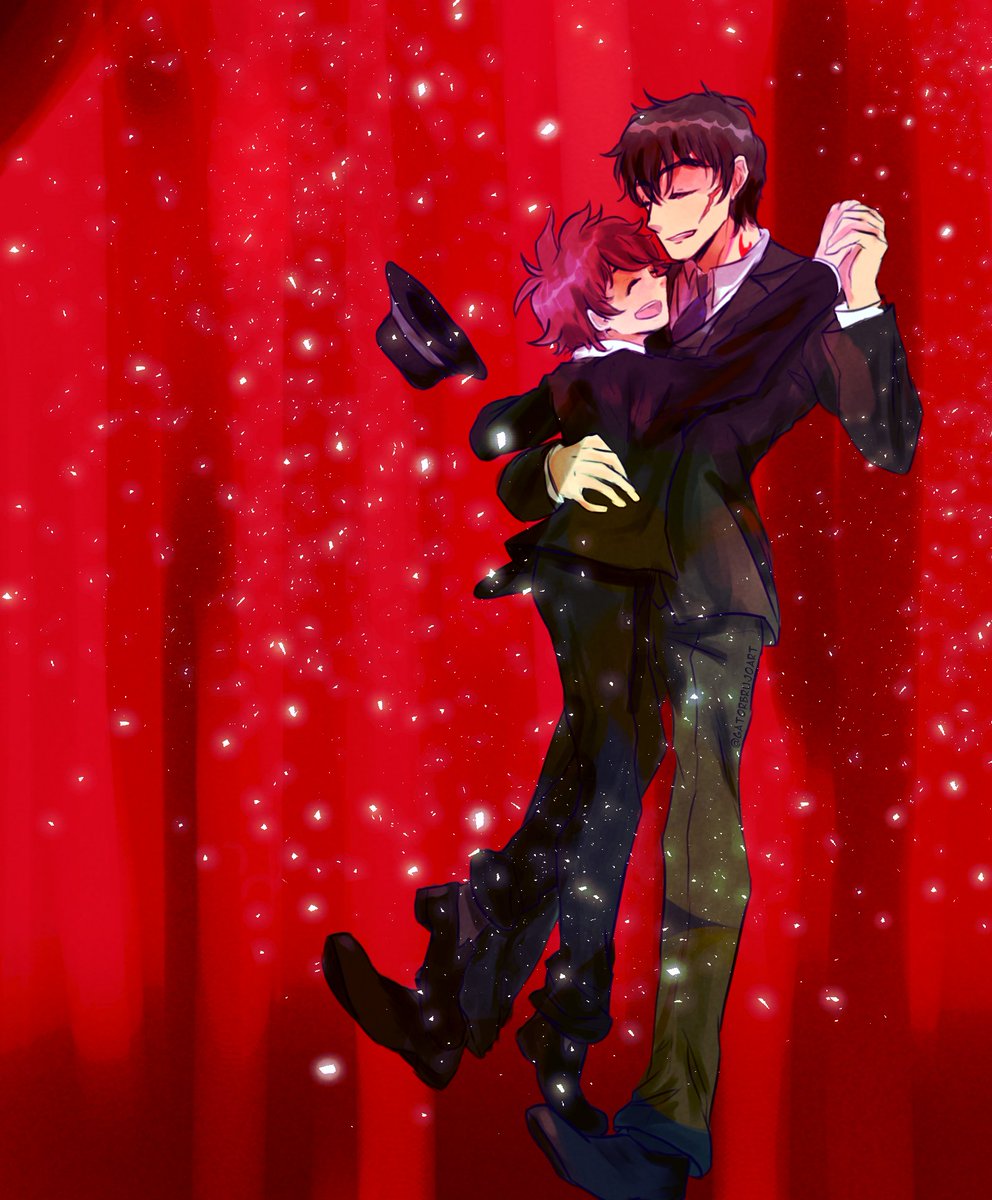 gatobrujoart's tweet photo. I watched again some episodes of Blood Blockade Battlefront and I feel in mood of drawing some #steleo.
#血界戦線 #kekkaisensen #Steleo #fanart #fanart #draw #bl #leonardowatch #illustration #digitalart #dance https://t.co/1IeVxMZlaM