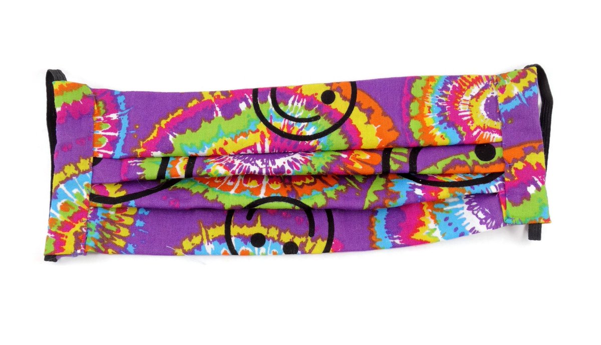 Rhinestonediva's tweet image. HANDMADE in the USA by Mom - Rhinestone Bling Face Mask - Smiley Face Tie-Dye - Washable Cloth &amp;amp; Reusable - Others Available! Check It Out #usacloth #washablereusable #reusablewashable etsy.me/2Ta0Axq