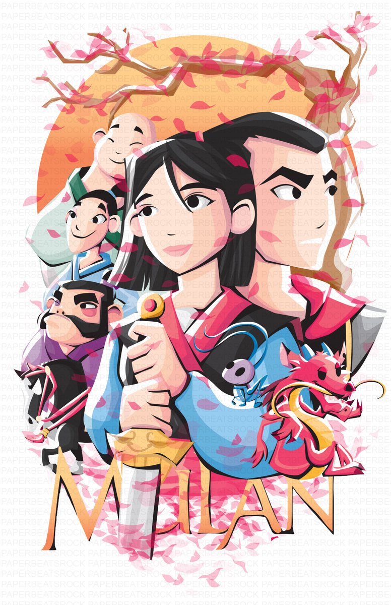 drencielos's tweet photo. "The flower that blooms in adversity is the most rare and beautiful of all"

Who watched the new Mulan live action movie and what did you think? 

#Mulan #MulanMovie #Disney #DisneyFanArt #WaltDisney #DisneyArt #Mushu #Disneyartwork #MulanLiveAction #GeneralShang #FaMulan https://t.co/U9j9aNF6Ks