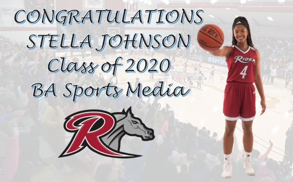 RiderWBB's tweet photo. Stella has had an AMAZING career on and off the court (If you don't know, scroll back through the feed.  Stella is a perfect example of what happens when you set high goals for yourself and work hard on a daily basis.  Records were shattered!  #Rider2020 https://t.co/sZqDpjnivA