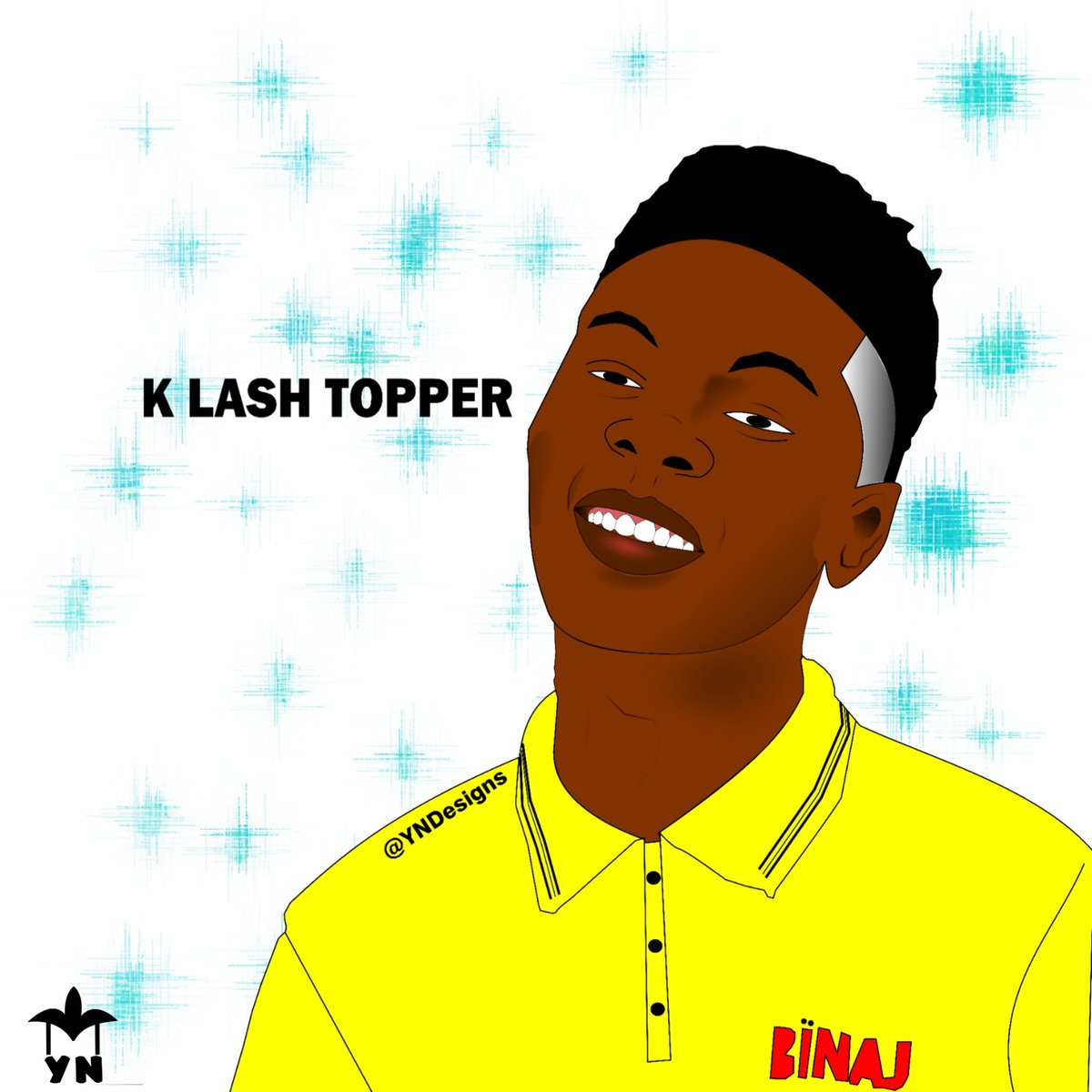 *KLashTopper* Cartoon Illustration #SuitableToBeUsed @YNDesigns_SA @djsoft_net @BassbinSa @Junkiekidmusic @slim_odie @emteethehustla_ @Shane_Eagle