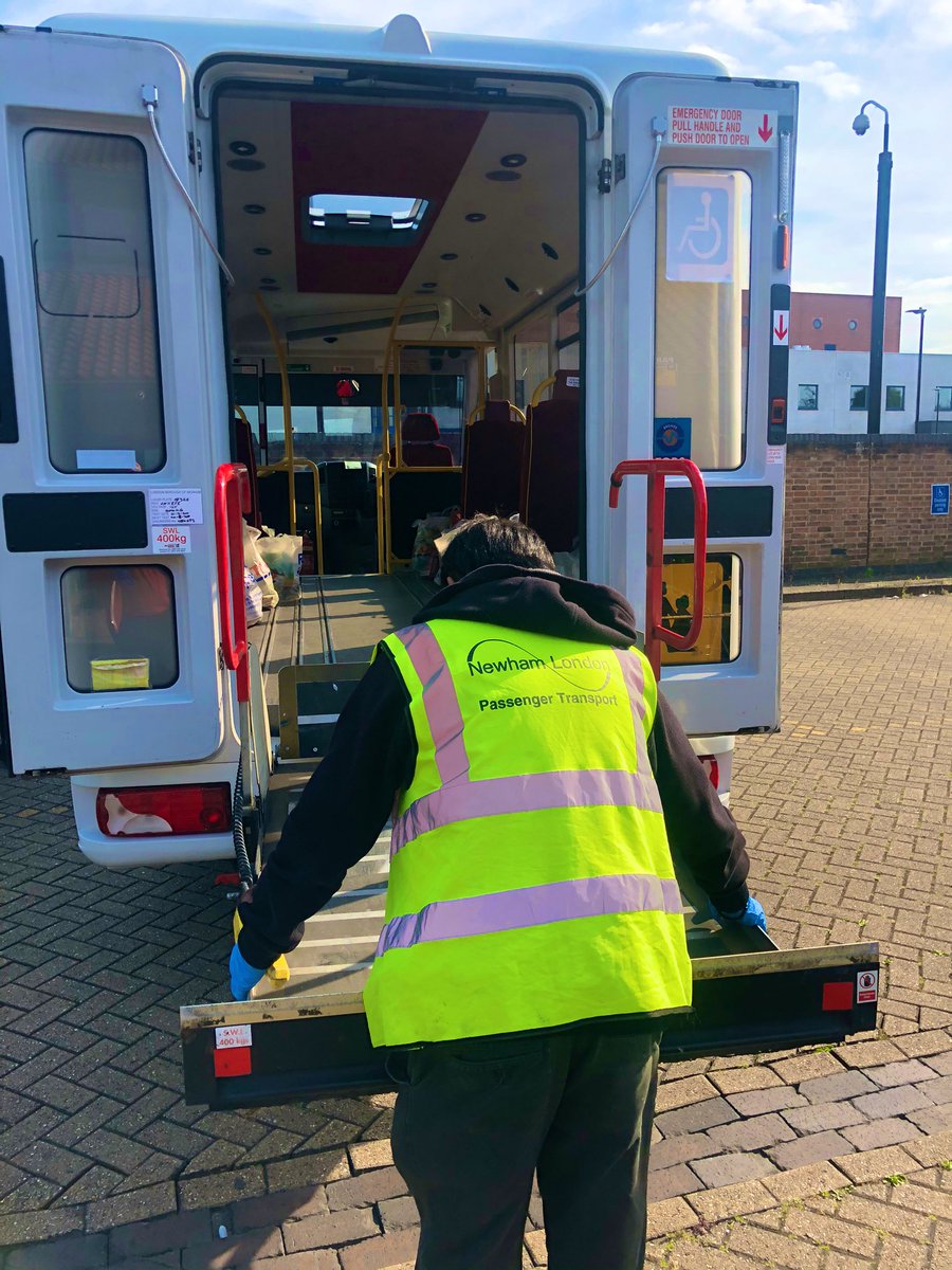 The5es4's tweet photo. Thanks @NewhamLondon Transport department for delivering our  #Food4SEND  top up specialist food supplies  to the homes of our families with Special Educational Needs and disabilities. Thanks to the SEND Leaders for making this happen. It’s a huge relief to have more transport https://t.co/piuSmcOGZS