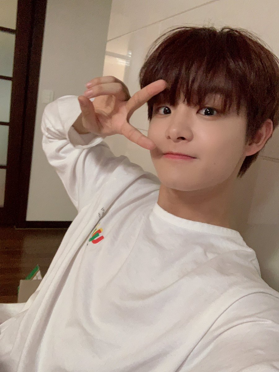 when you are busy, jihoon borrows your phone and takes a selfie in it so you would be reminded of him every time