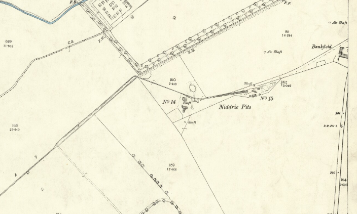 Some updates, a month later...The Little France end of the Edmonstone Waggonway can be pinned down - it's on the 1895 OS 25" map no less https://maps.nls.uk/view/82877610&nbsp;