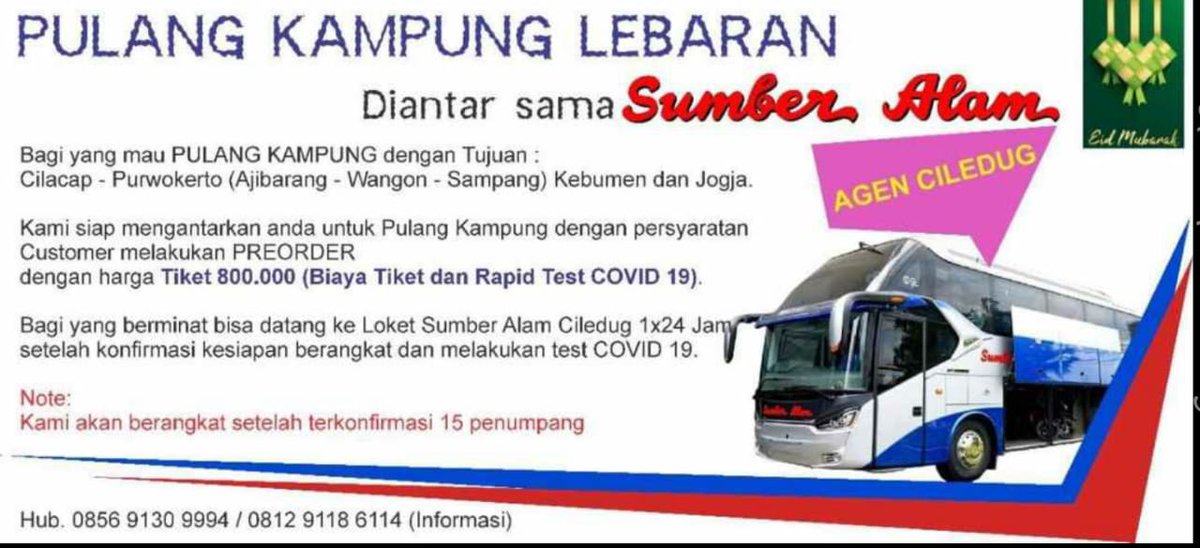 Sejumlah operator mulai membuka layanan Rapid Test CoVid -19 sebagai opsi layanan bagi penumpang yg ingin melakukan perjalanan dengan bus. Diantaranya adalah PO. Putra Jaya, PO. Sumber Alam.