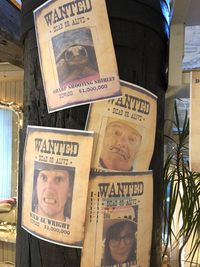 AbbigailWright's tweet image. Cowboy night at The Mill. Saturday ‘in in’ with the family is the new going ‘out out’ and we’re just enjoying some low tech entertainment #lockdown2020 #makeyourownfun