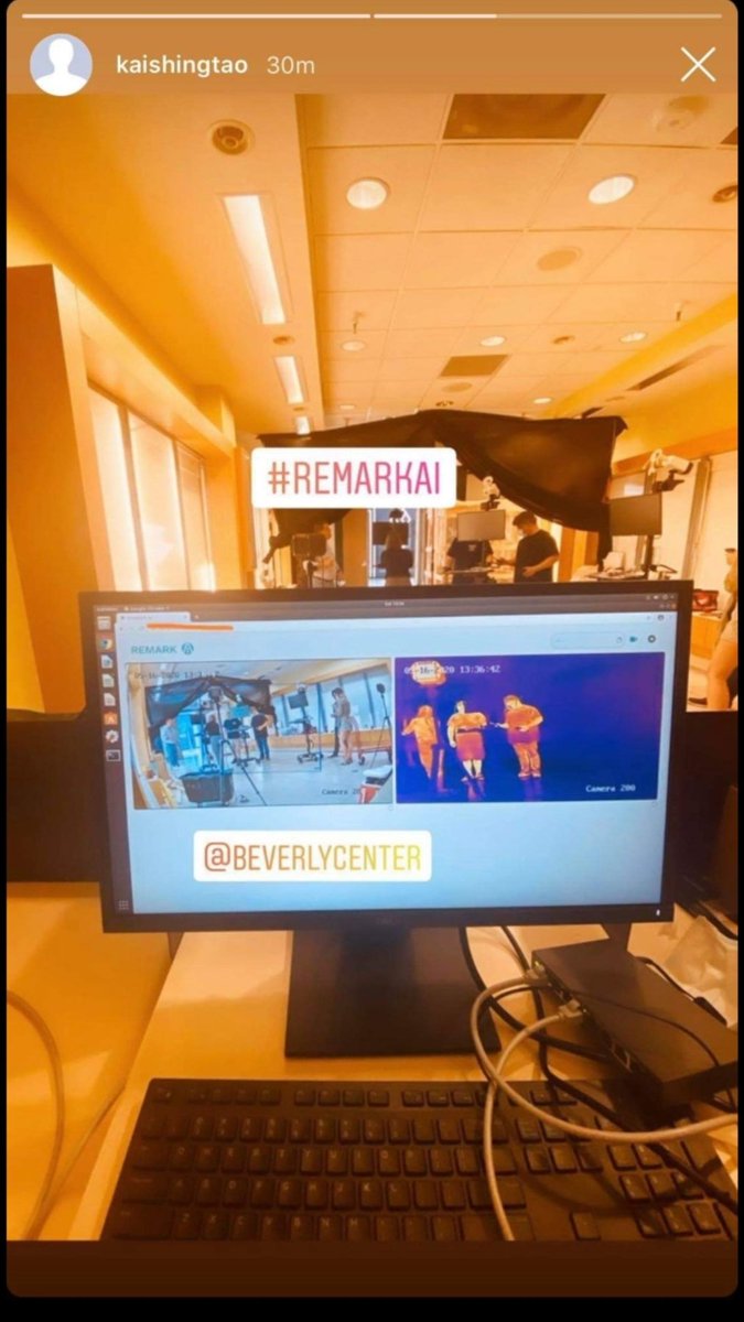 Stockmeup2's tweet photo. $mark mark now at the Beverly Center!!

#RemarkAI #remarkholdings #thermaltech #temperaturescan https://t.co/g3RwznyZWl