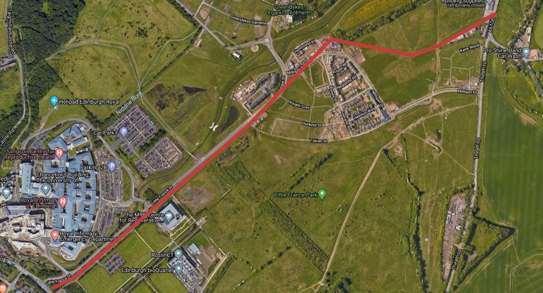 Some updates, a month later...The Little France end of the Edmonstone Waggonway can be pinned down - it's on the 1895 OS 25" map no less https://maps.nls.uk/view/82877610&nbsp;