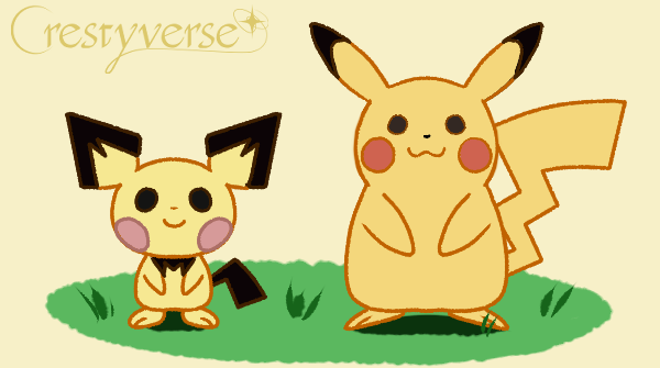 Pikachu Evolution Line by Crestyverse on DeviantArt
