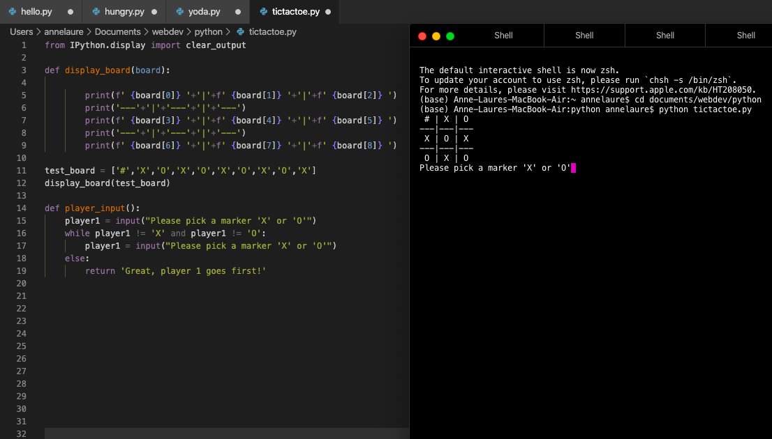 Tic-Tac-Toe Game In Python