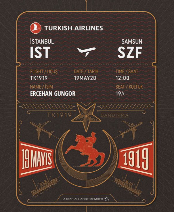 ErcehanGungor's tweet photo. Tarihi Yolculuk
#thy #turkishairlines #19Mayıs1919 #TarihiYolculuk #ercehan https://t.co/j8CpPOFVTU