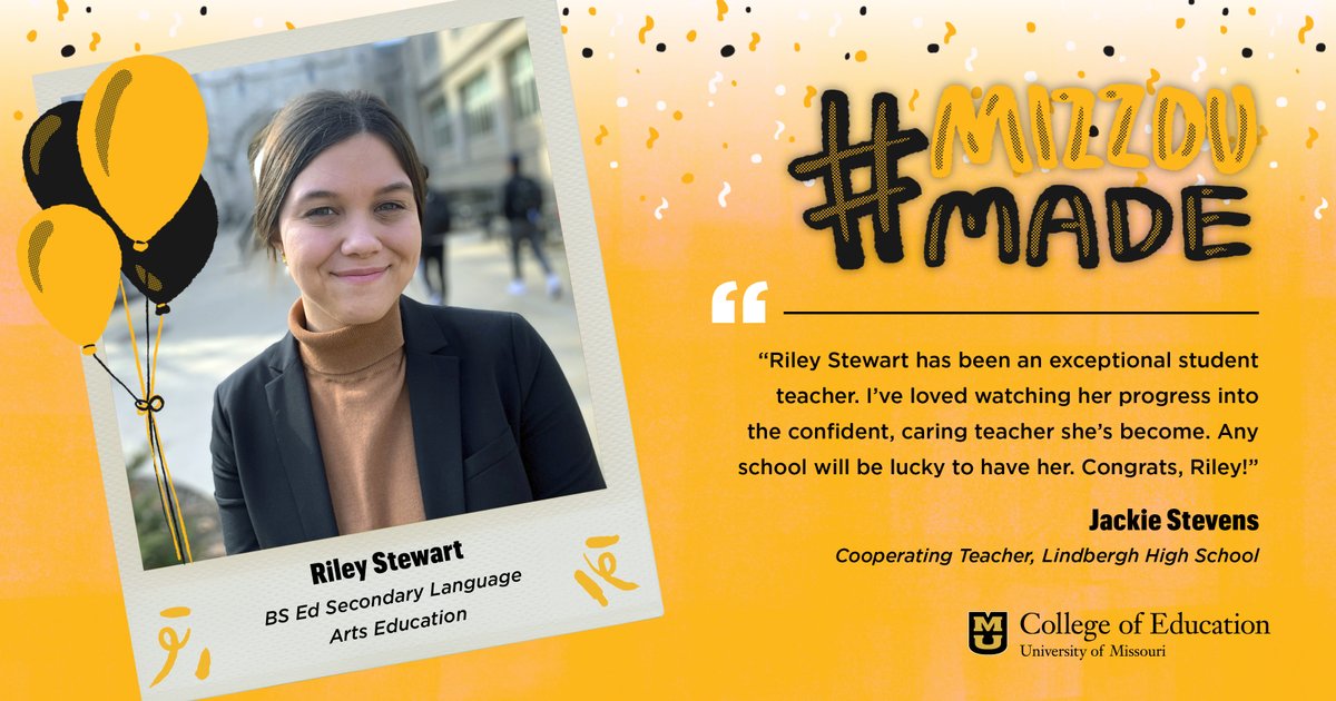 MizzouEducation's tweet photo. Even more great reviews of the #MizzouEdMade Class of 2020!! 🐯#MizzouMade🐯 https://t.co/6G81TznzTc