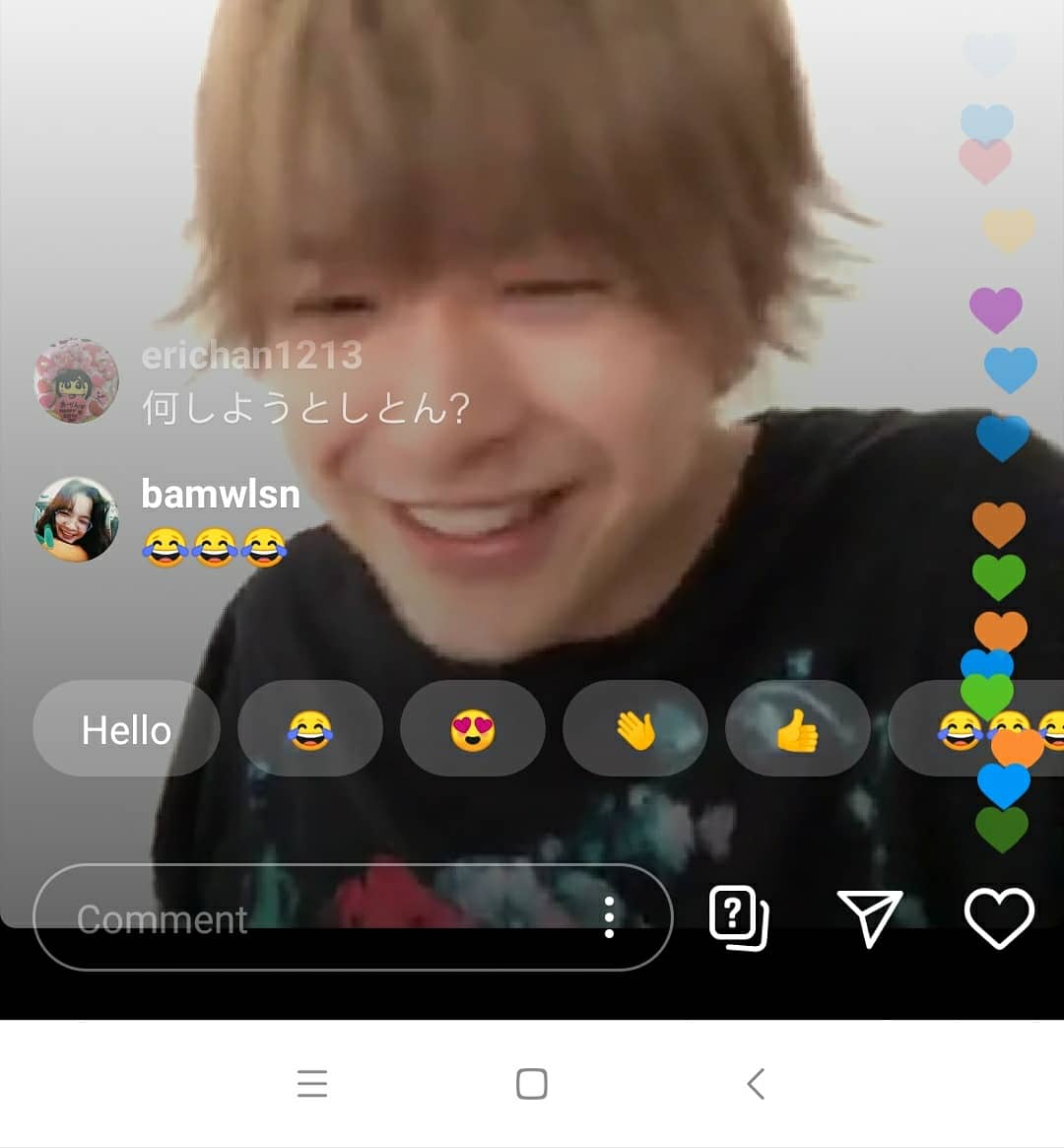 lolHanako's tweet photo. 2020年5ヶ月16日 (15:00)
遊馬のインスタライブ。
いつもその笑顔で笑ってください。
天使みたいだ。
#asumakousuke #instalive #may162020 #digitalart #twitterart #animestyle #aesthetic #egao #haikyuu #stageplayactor #oikawatooru #sketchbookapp #drawing https://t.co/9m99ZPxbHD