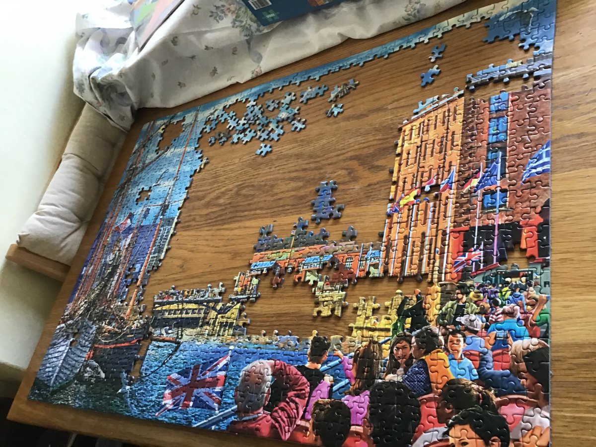 Pg84Liz's tweet photo. Puzzle update, how’s L&amp;H coming along xx https://t.co/4PivU42yUh
