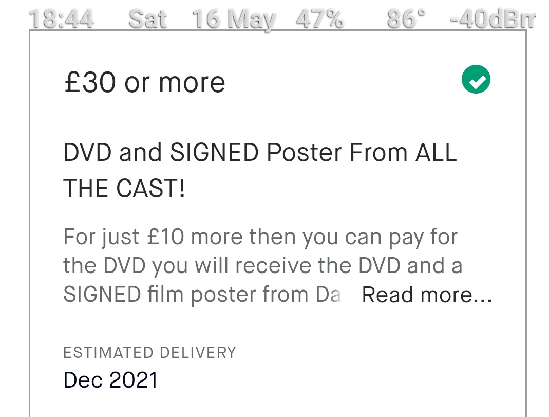 DapperFilm's tweet photo. COMPETITION TIME

I've done this account personally to hopefully help a bit and get the word out, Dan &amp; the guys are aware.

We're giving away a £30 pledge of the DVD &amp; signed poster.

All you need to do is FOLLOW and RT. 

#TimeTheMovie

 https://t.co/cKXa9VYvAo