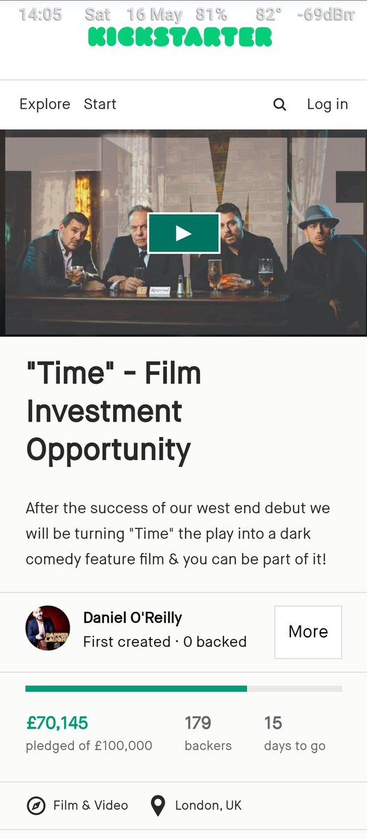DapperFilm's tweet photo. COMPETITION TIME

I've done this account personally to hopefully help a bit and get the word out, Dan &amp; the guys are aware.

We're giving away a £30 pledge of the DVD &amp; signed poster.

All you need to do is FOLLOW and RT. 

#TimeTheMovie

 https://t.co/cKXa9VYvAo