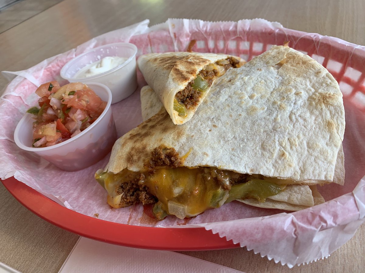 MrWrapsHoboken's tweet photo. Our Beef Quesadilla #MrWraps #Hoboken #MileSquare #TheBest #NoOneCanCompete #MoreThanWraps #HobokenStrong https://t.co/y2nB9QLTl7