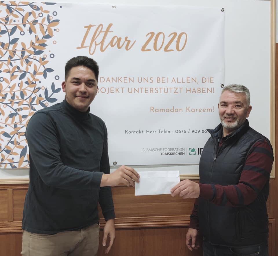 isv_wien's tweet photo. Eure Spenden = 
ganze 367 Iftar-Mahlzeiten für Asylsuchende in Traiskirchen!

Zu Beginn des Fastenmonats Ramadan haben wir österreichweit den ersten Charity Online Iftar organisiert, dessen Erlös an ein Sozialprojekt ging. 

Vielen herzlichen Dank für den Zusammenhalt! https://t.co/raXzYd8Gst